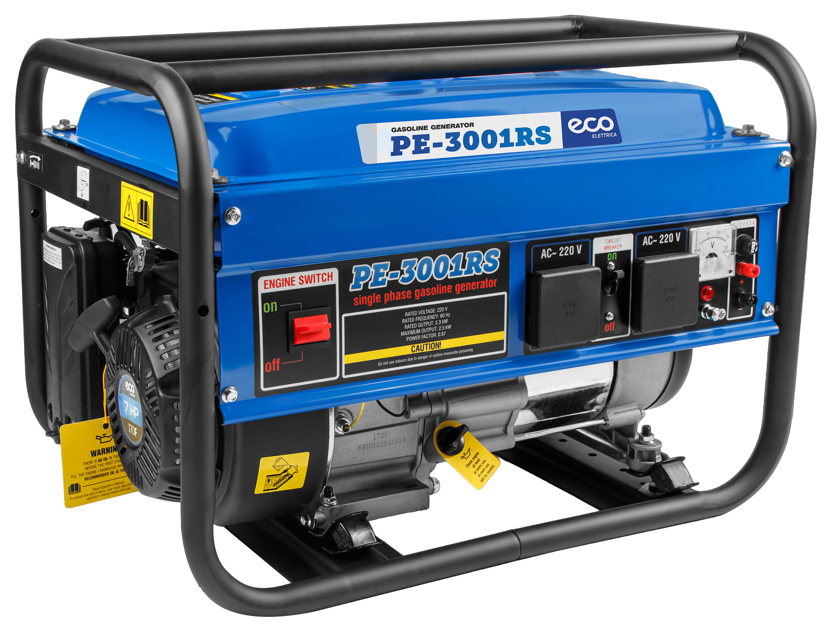 ECO Электростанция бензиновая PE-3001RS