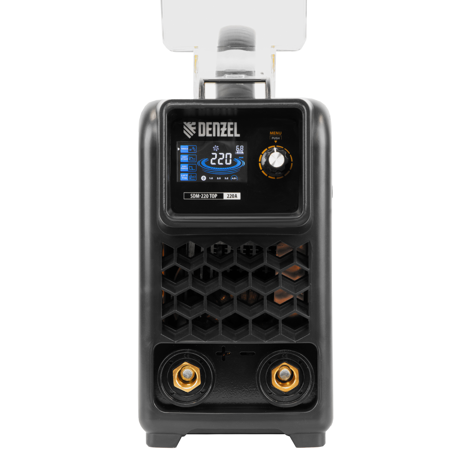 DENZEL Сварочный инвертор SDM-220 Top