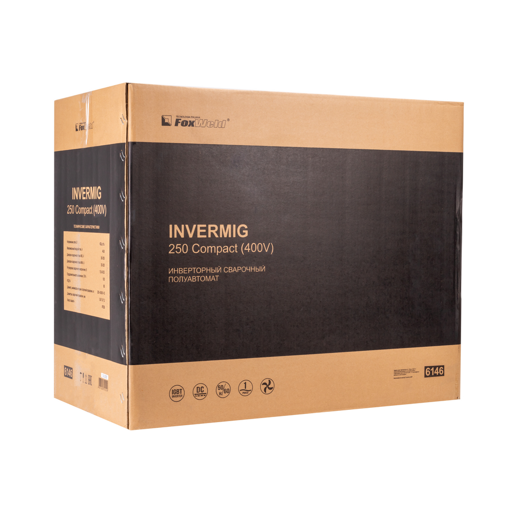 Foxweld Сварочный полуавтомат INVERMIG 250 COMPACT (400V)