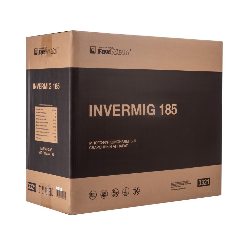 Foxweld Сварочный полуавтомат INVERMIG 185