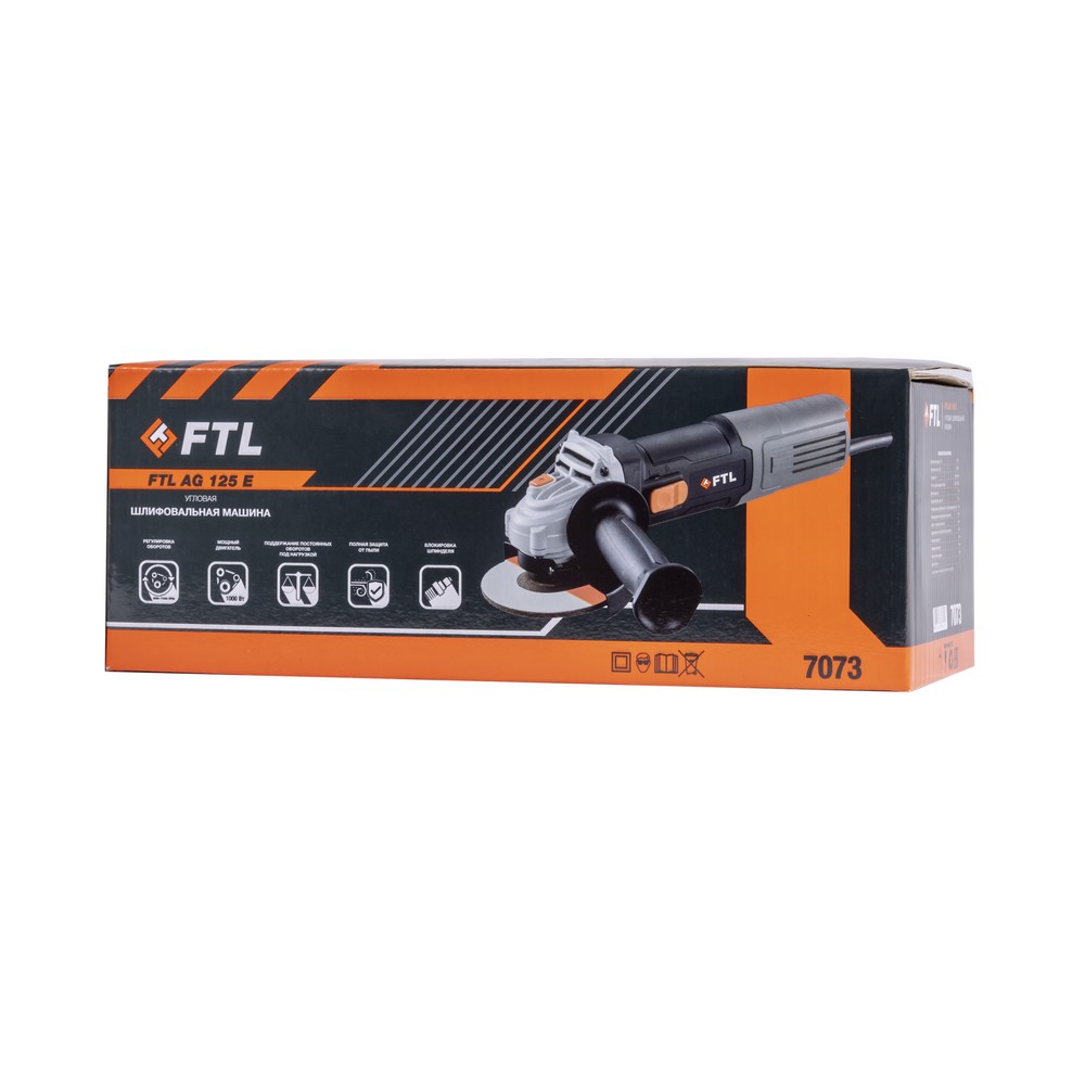 Foxweld Машина шлифовальная угловая FTL AG 125 E