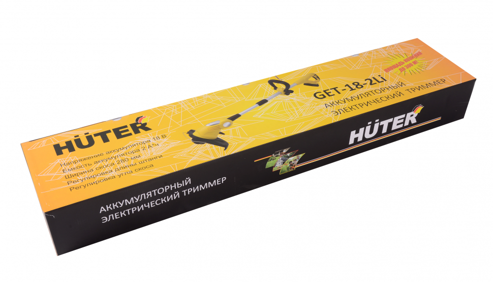 Huter Триммер аккумуляторный GET-18-2Li