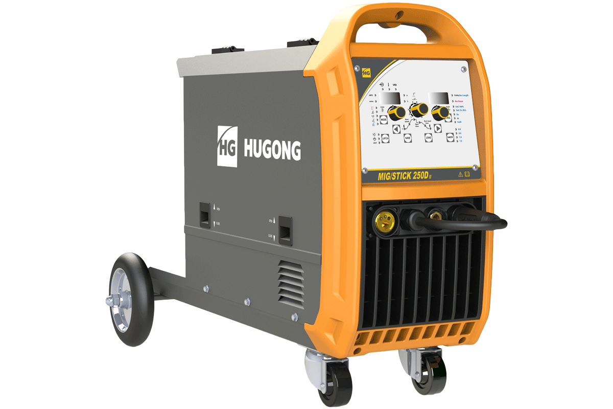 HUGONG Сварочный полуавтомат MIG/STICK 250D III (040716) без горелки