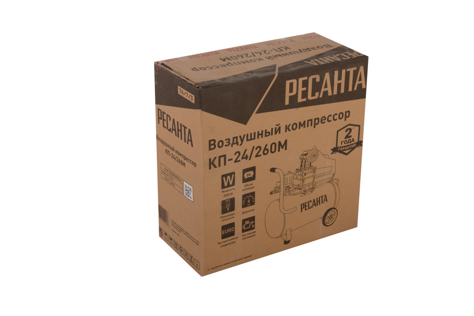 Ресанта Компрессор коаксиальный КП-24/260М 74/7/3