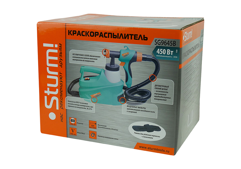 Sturm! Краскопульт электрический SG9645B