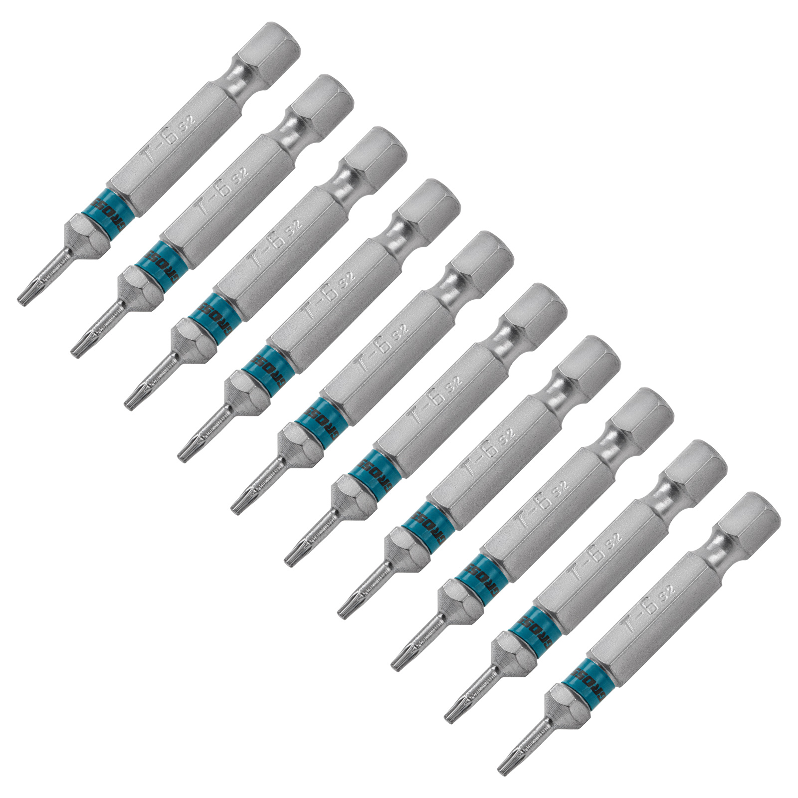 GROSS Биты Torx (TORX 6 × 50 мм, 10 шт., 11466)