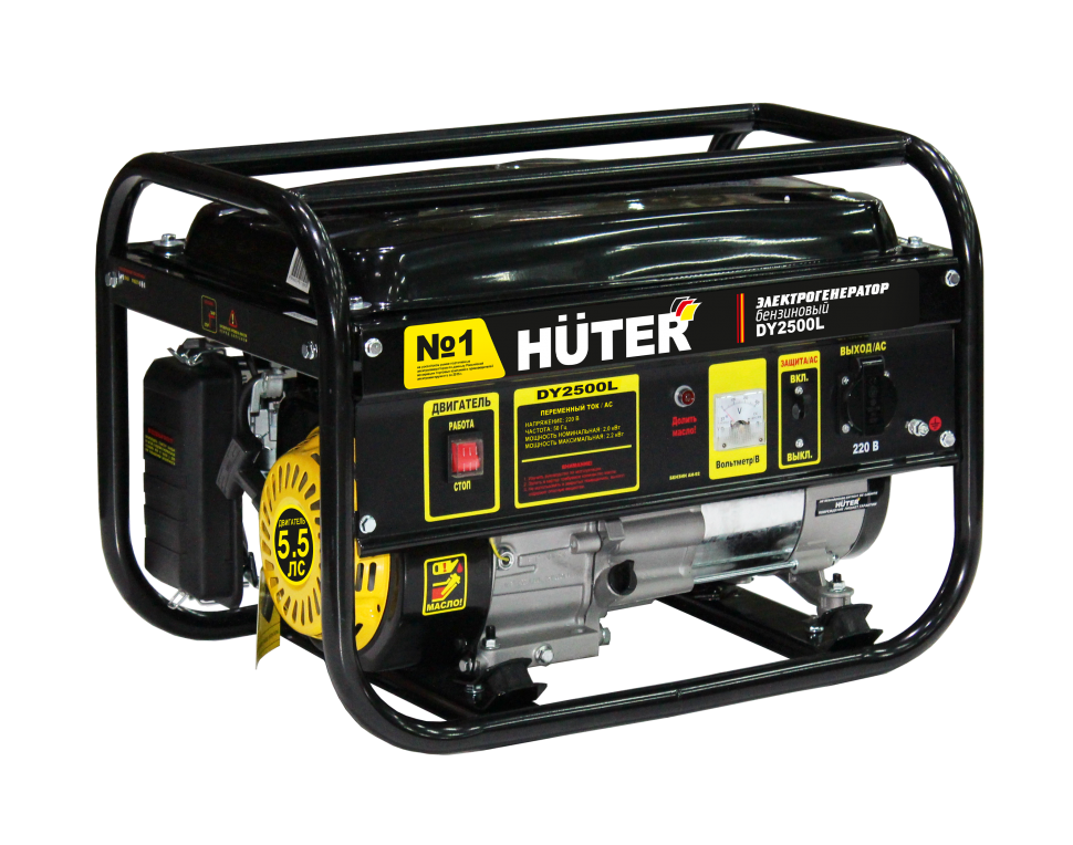 Huter Портативный бензогенератор DY2500L