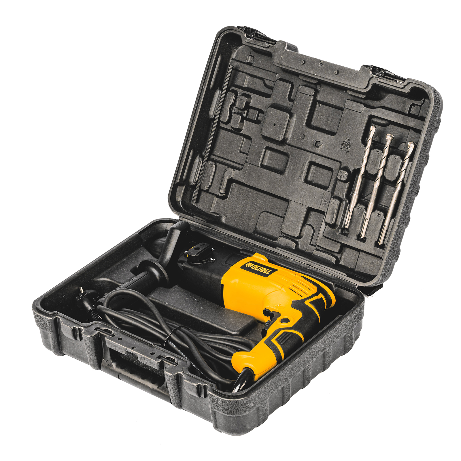 DENZEL Перфоратор электрический  RH-750-24, SDS-plus, 750 Вт, 2.5 Дж, 3 режима