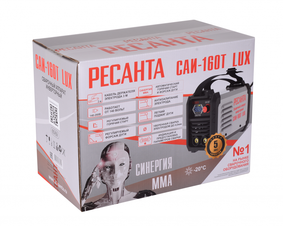 Ресанта Сварочный инвертор САИ-160T LUX