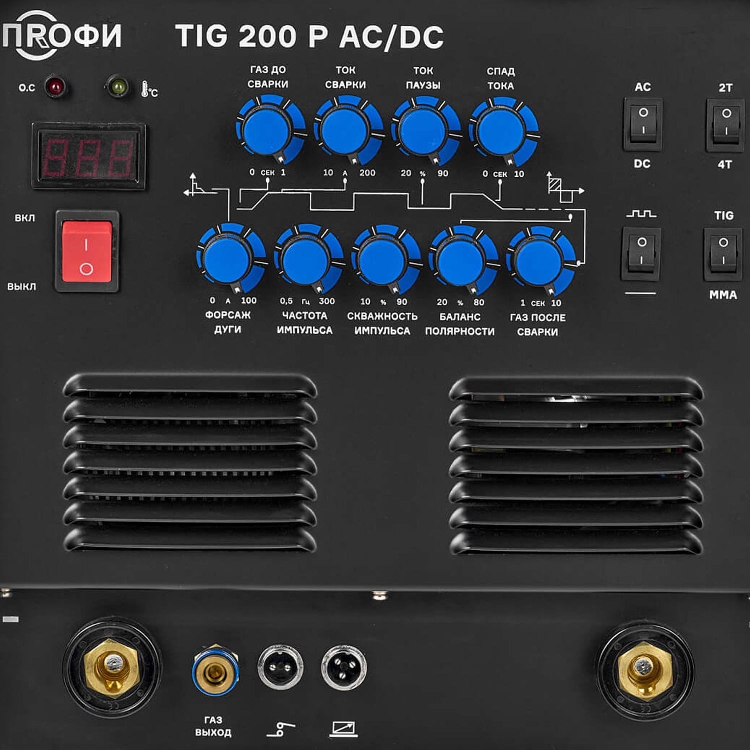 ПТК Аргонодуговой аппарат ПРОФИ TIG 200 P AC/DC