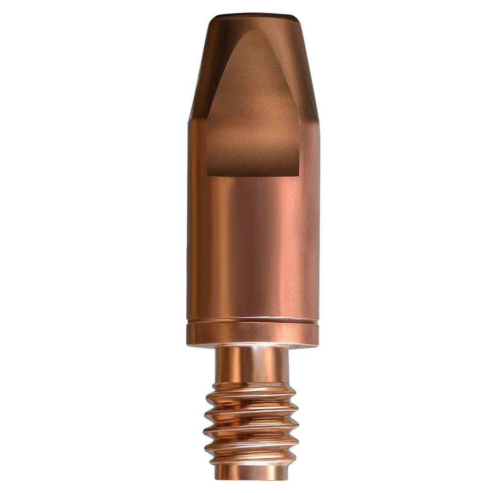 ПТК Наконечники сварочные для горелок MIG/MAG (M6, Cu-Cr-Zr, d1,0мм, LED6830-10, 071.728.610)