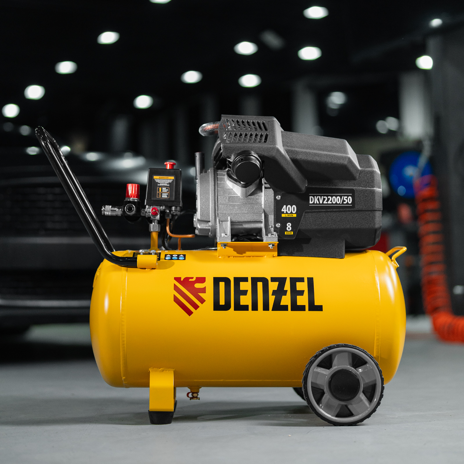 DENZEL Компрессор воздушный DKV2200/50 Х-PRO