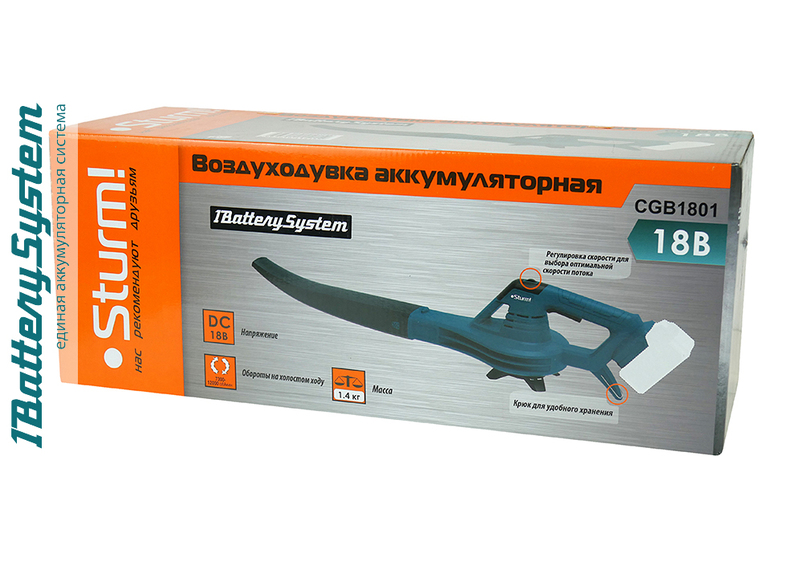 Sturm! Углошлифмашина (болгарка) AG9012T