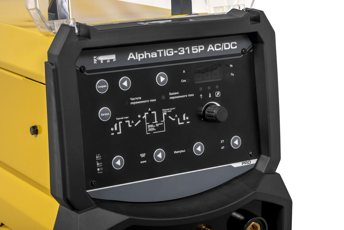Кедр Аргонодуговой аппарат AlphaTIG-315P AC/DC