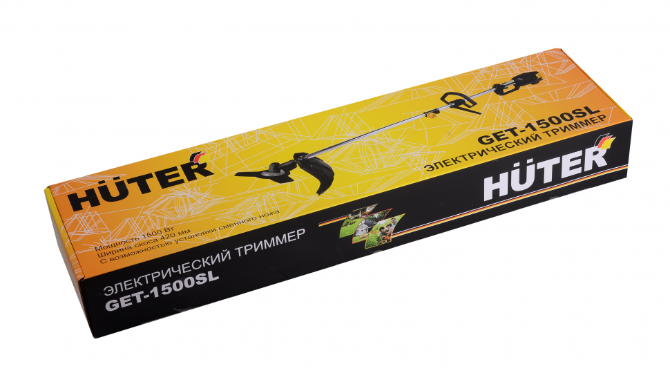 Huter Триммер электрический GET-1500SL