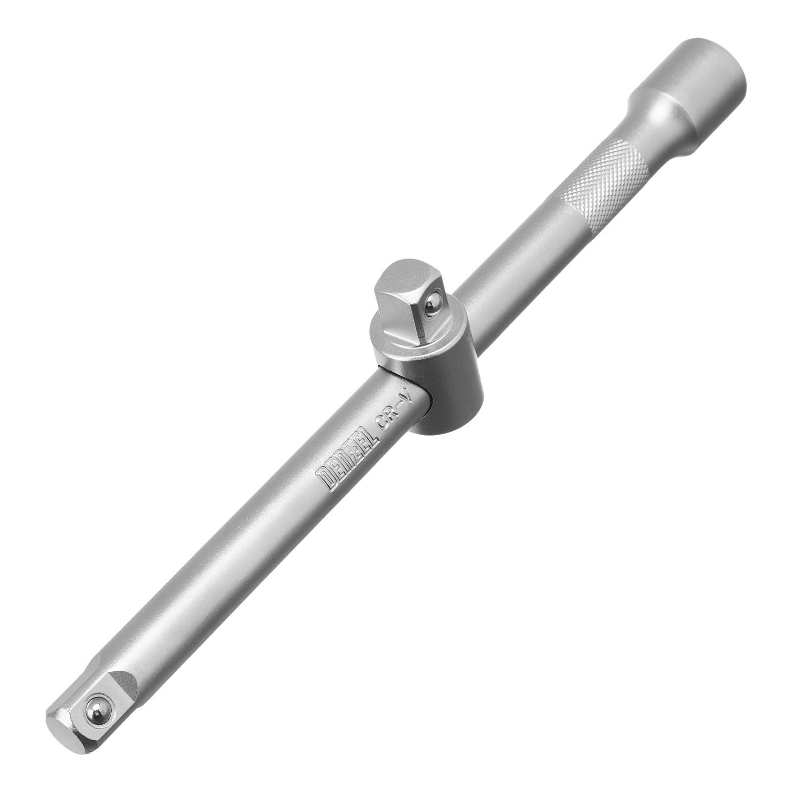 DENZEL Набор инструментов 1/2", 1/4", CrV, S2, пластиковый кейс, 84 предмета