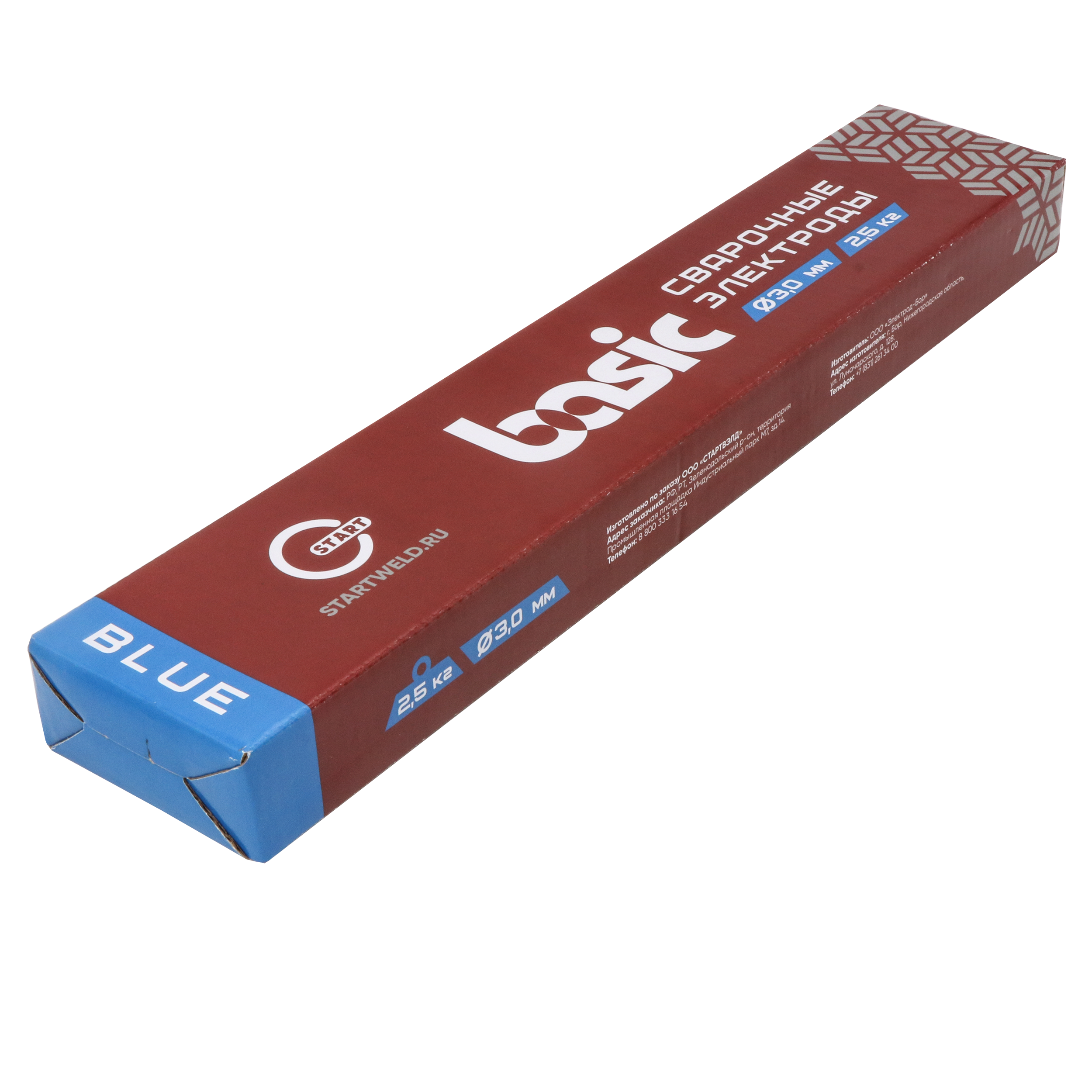 START Сварочные электроды Basic BLUE МР-3С (d.3.0, уп 2.5кг, STMR3025U)