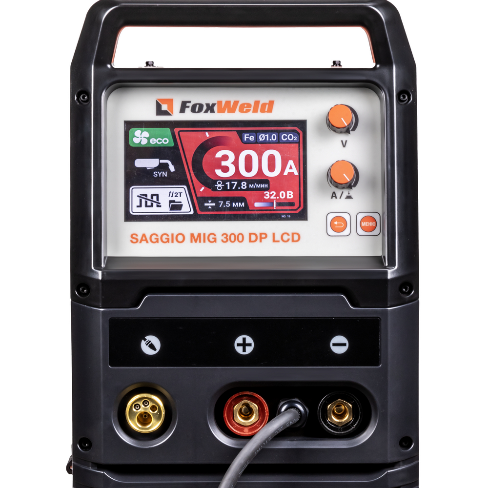 Foxweld Сварочный полуавтомат SAGGIO MIG 300 DP LCD