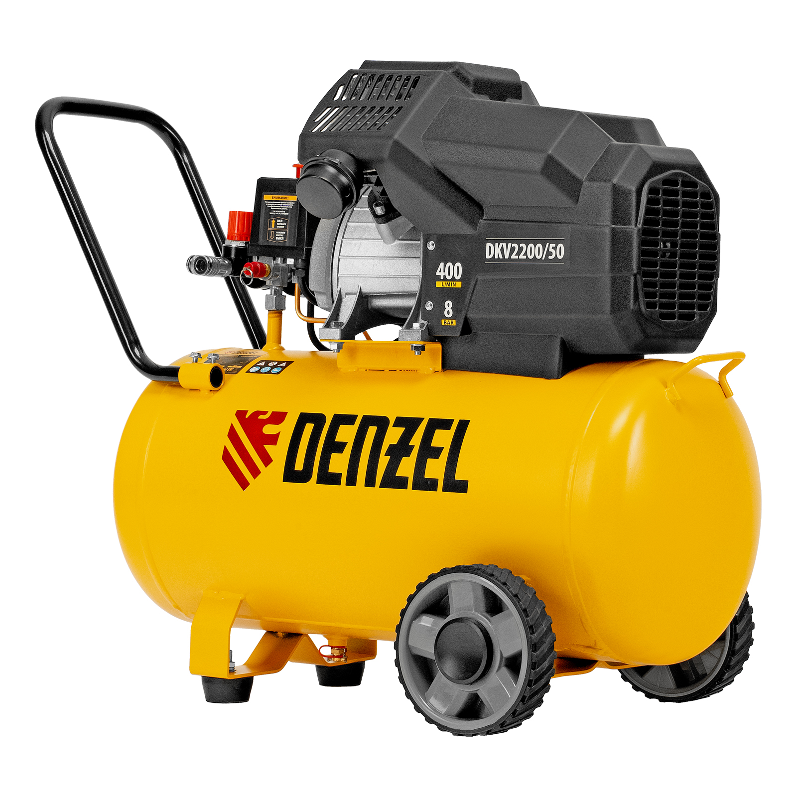 DENZEL Компрессор воздушный DKV2200/50 Х-PRO
