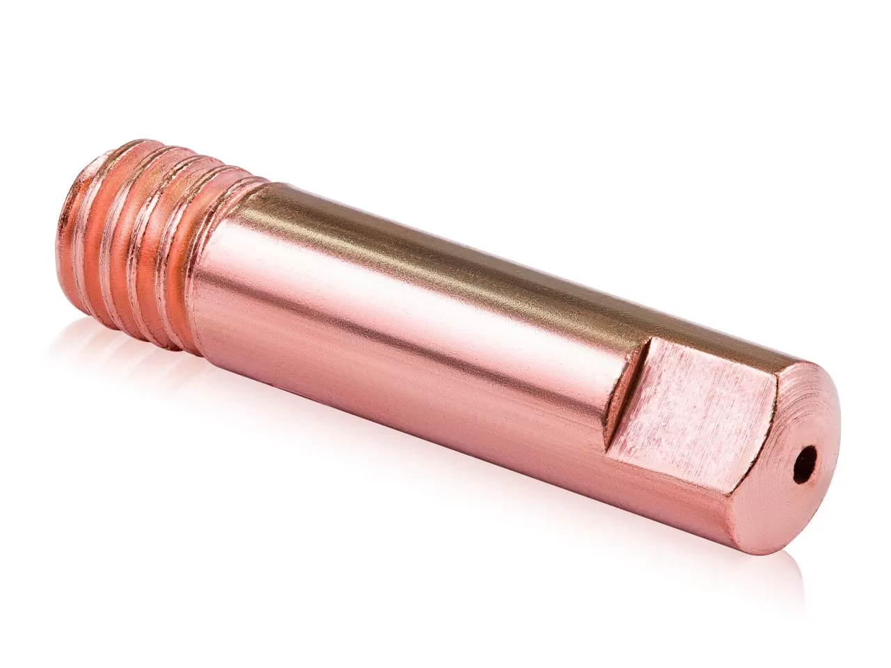 Кедр Наконечники сварочные для горелок MIG/MAG (PRIME, E-Cu, М6 / Ø 0.8мм (6.0 / 25), прямой, 8015577)