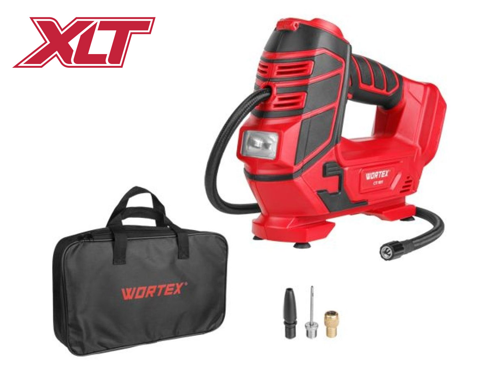 WORTEX Компрессор аккумуляторный CTI 1811 (в сумке, ALL1 SOLO, 1325445)