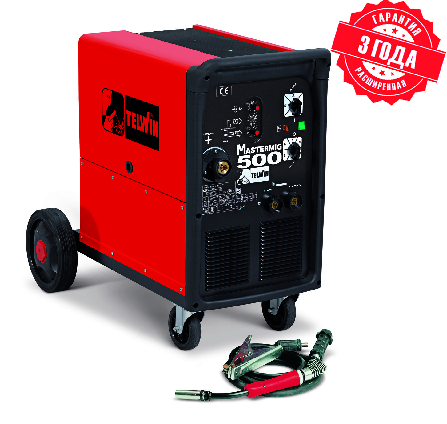 TELWIN Сварочный полуавтомат MASTERMIG 500 230/400V