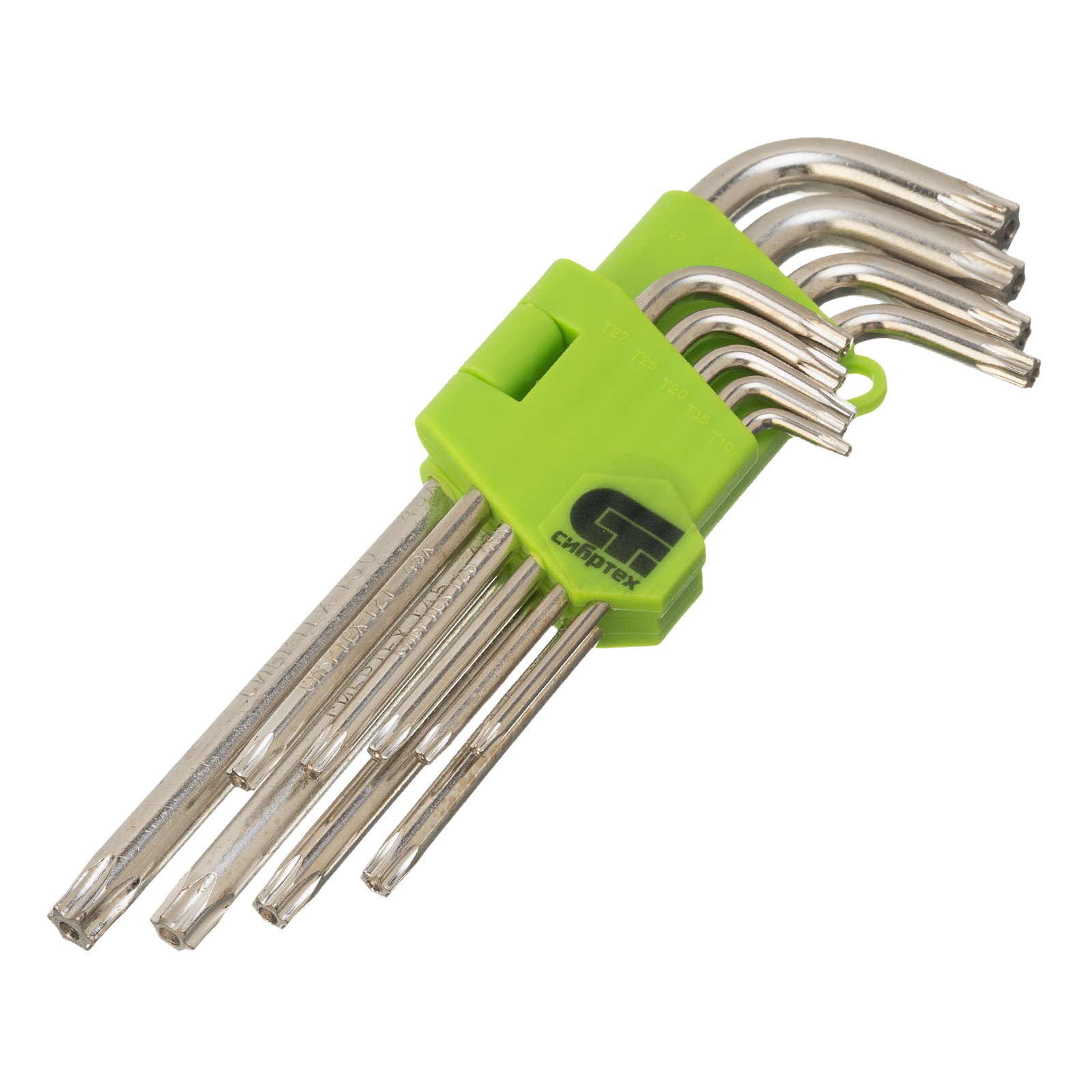 Сибртех Набор ключей имбусовых Tamper-Torx 12322