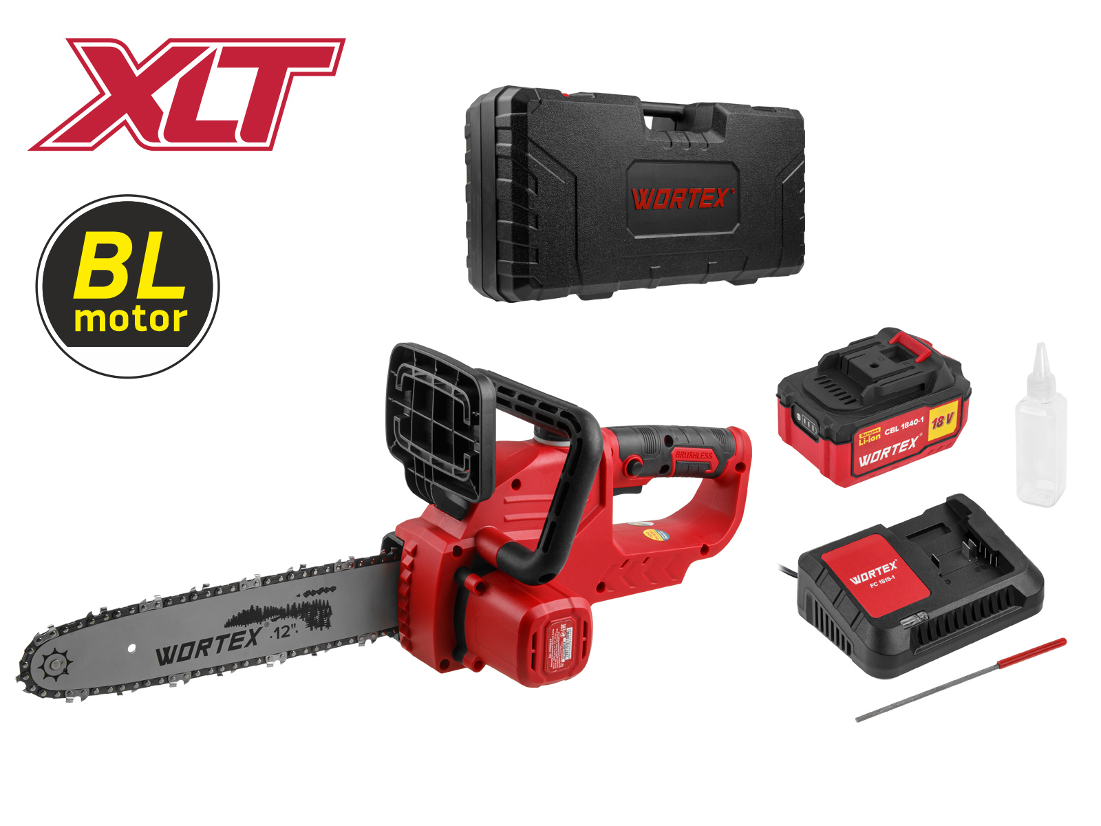 WORTEX Аккумуляторная мини-пила  CEC 3018 ALL1