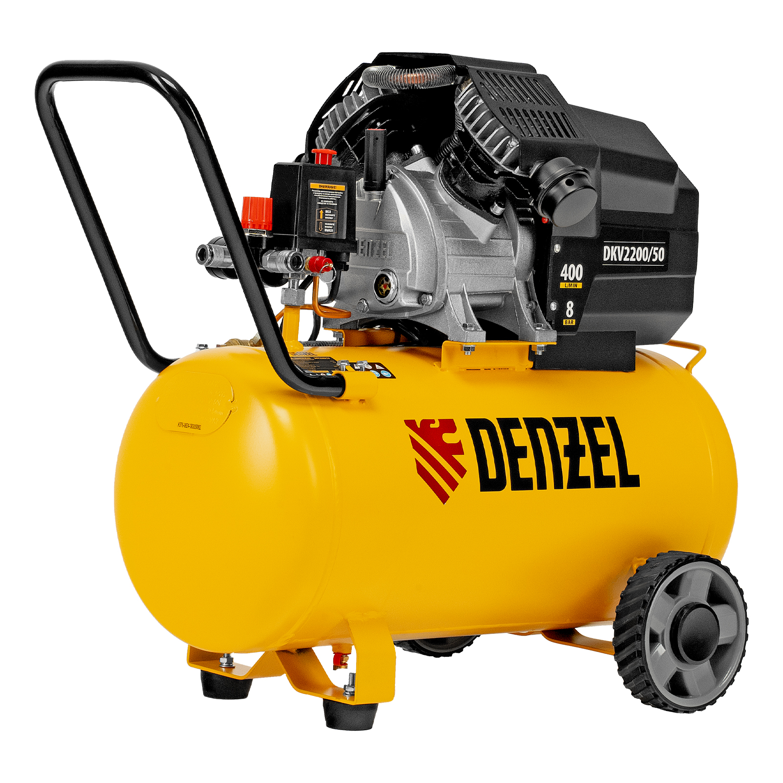 DENZEL Компрессор воздушный DKV2200/50 Х-PRO