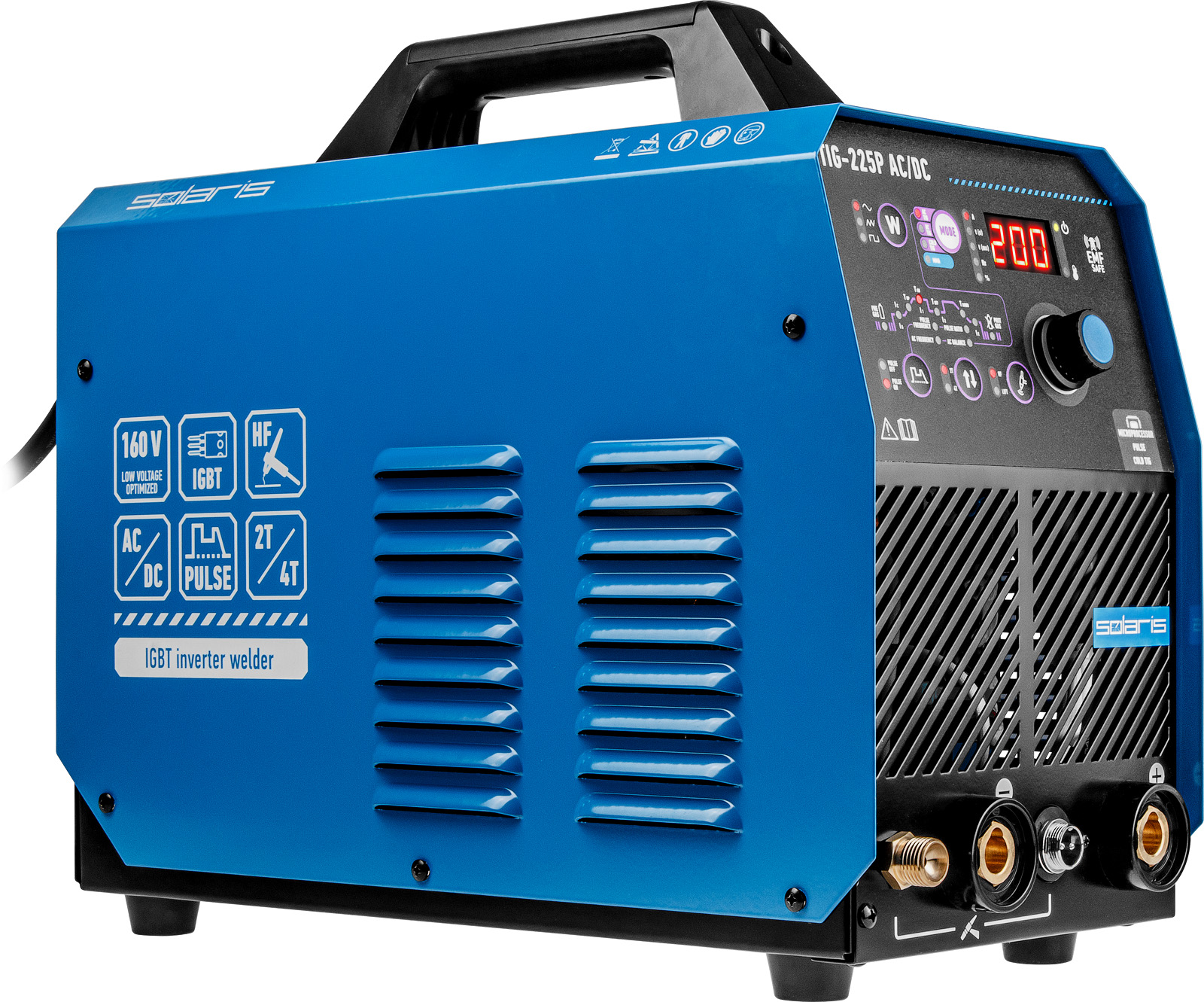 SOLARIS Аргонодуговой аппарат TIG-225P AC/DC