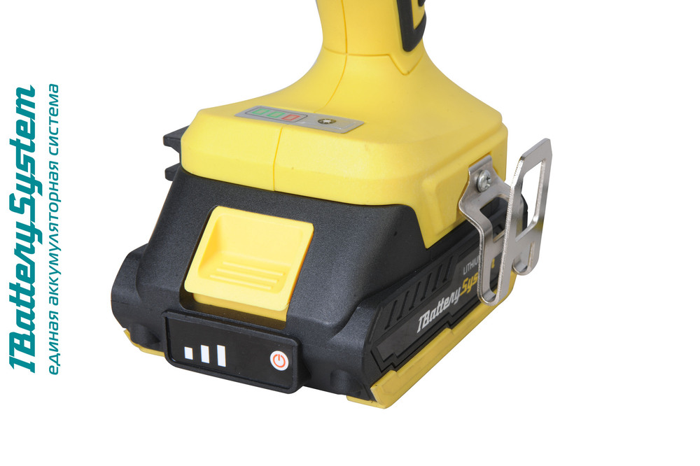 Hanskonner Аккумуляторный шуруповерт HCD1855RI 1BatterySystem