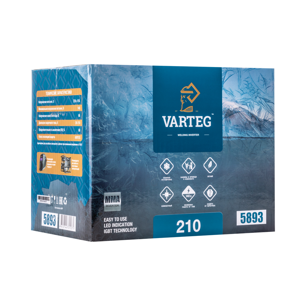 Foxweld Сварочный инвертор VARTEG 210