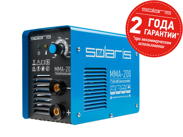 SOLARIS Сварочный инвертор MMA-200