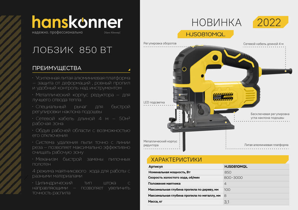 Sturm! Аккумуляторная сабельная пила CRS1801BL 1BatterySystem