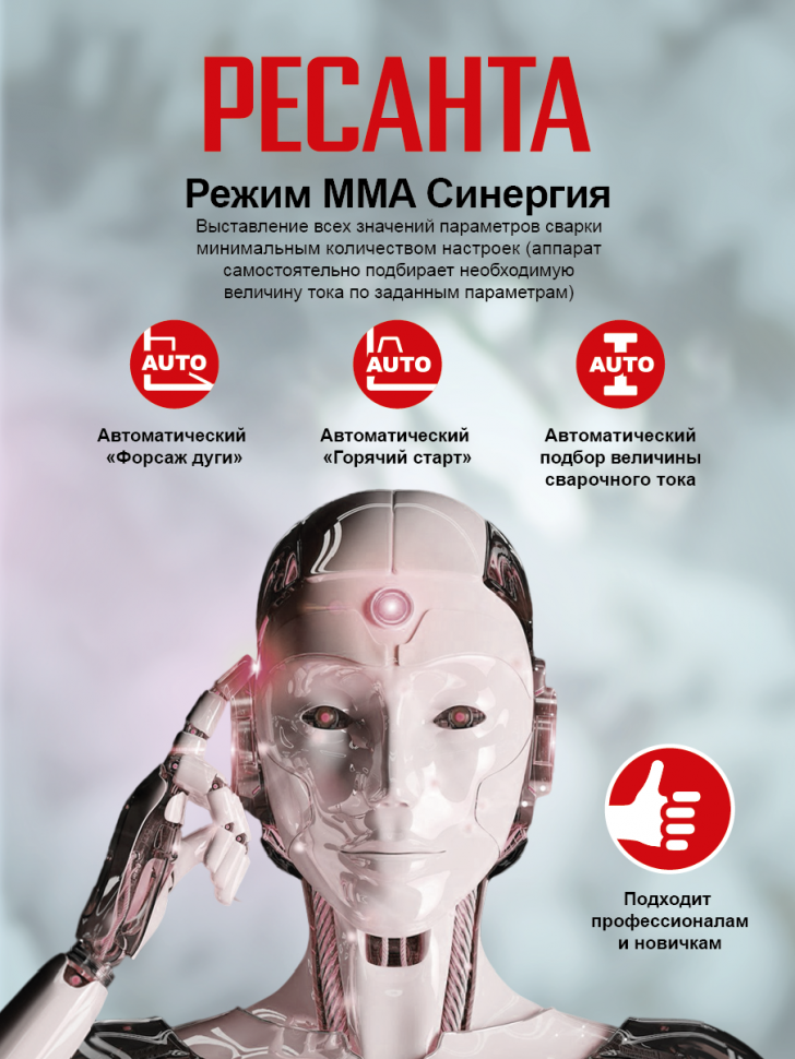 Ресанта Сварочный инвертор САИ-220T LUX