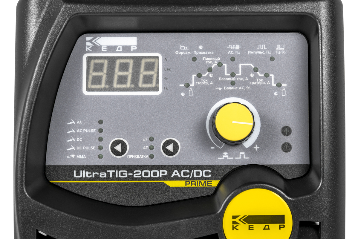 Кедр Аргонодуговой аппарат UltraTIG-200P AC/DC