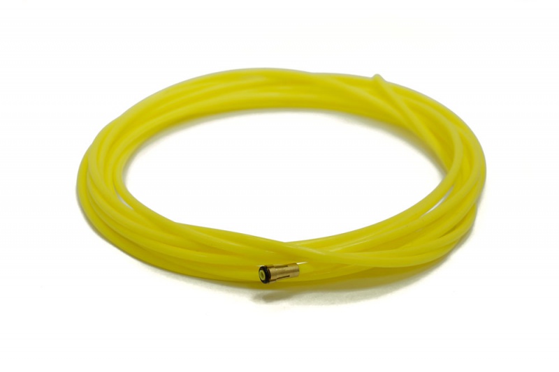 Aurora Каналы направляющие для горелок MIG/MAG (Желтый, тефлоновый, Ø1.2-1.6mm, 3m, 12127)