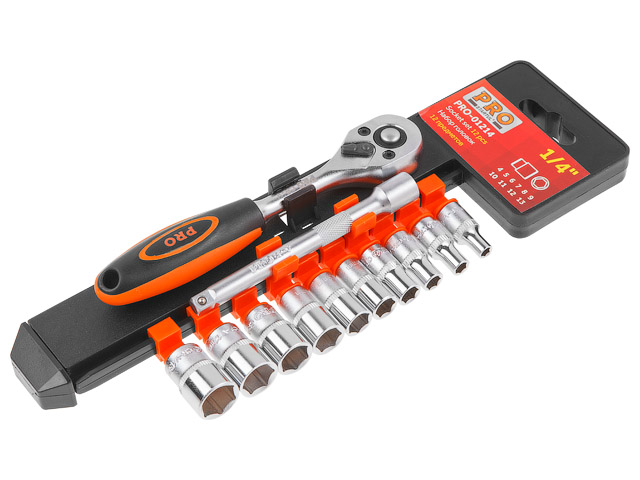 STARTUL Набор головок 1/4" 4-13мм 12предм. (PRO-01214)