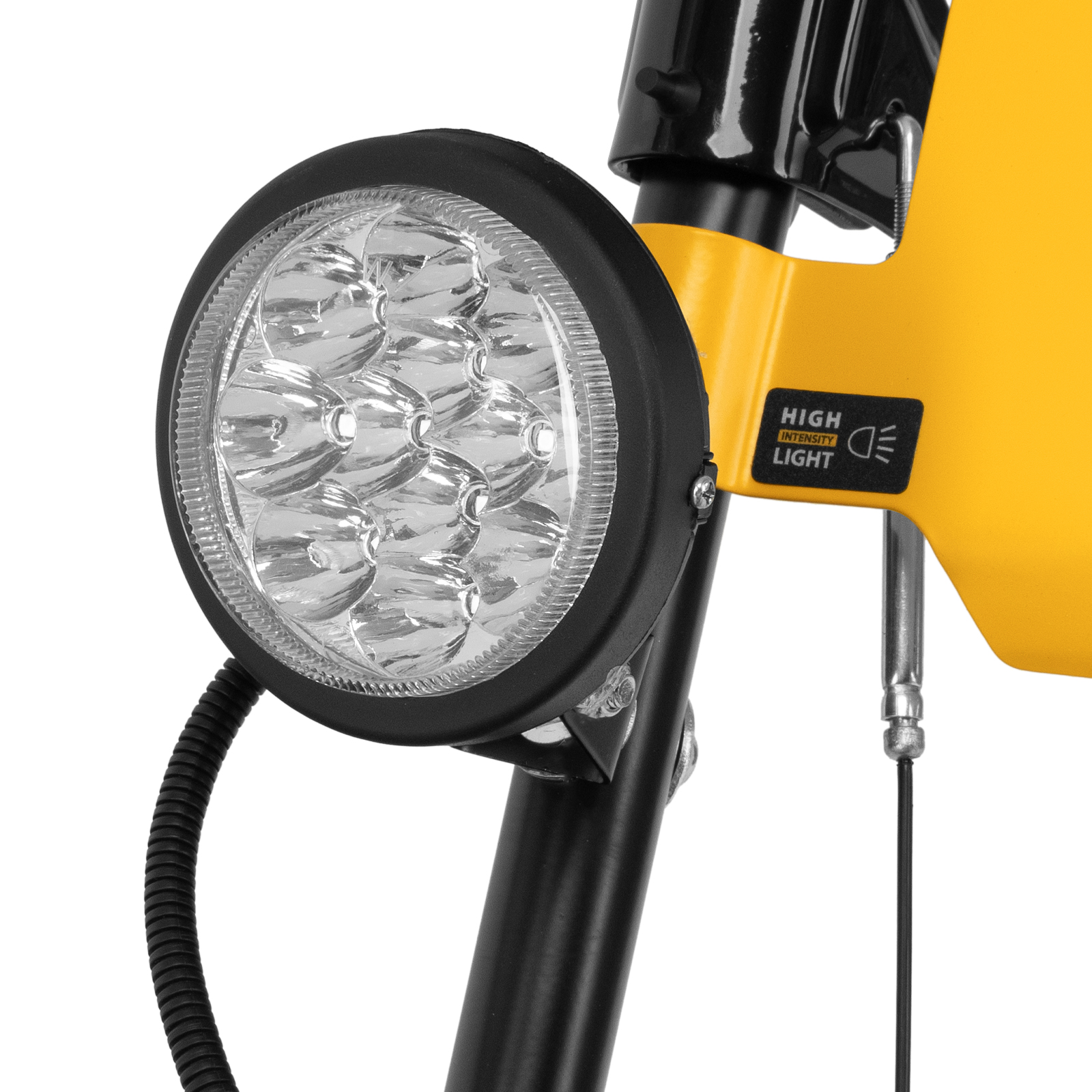 DENZEL Снегоуборщик бензиновый SBM 610, 212 cc, ручной старт, фара