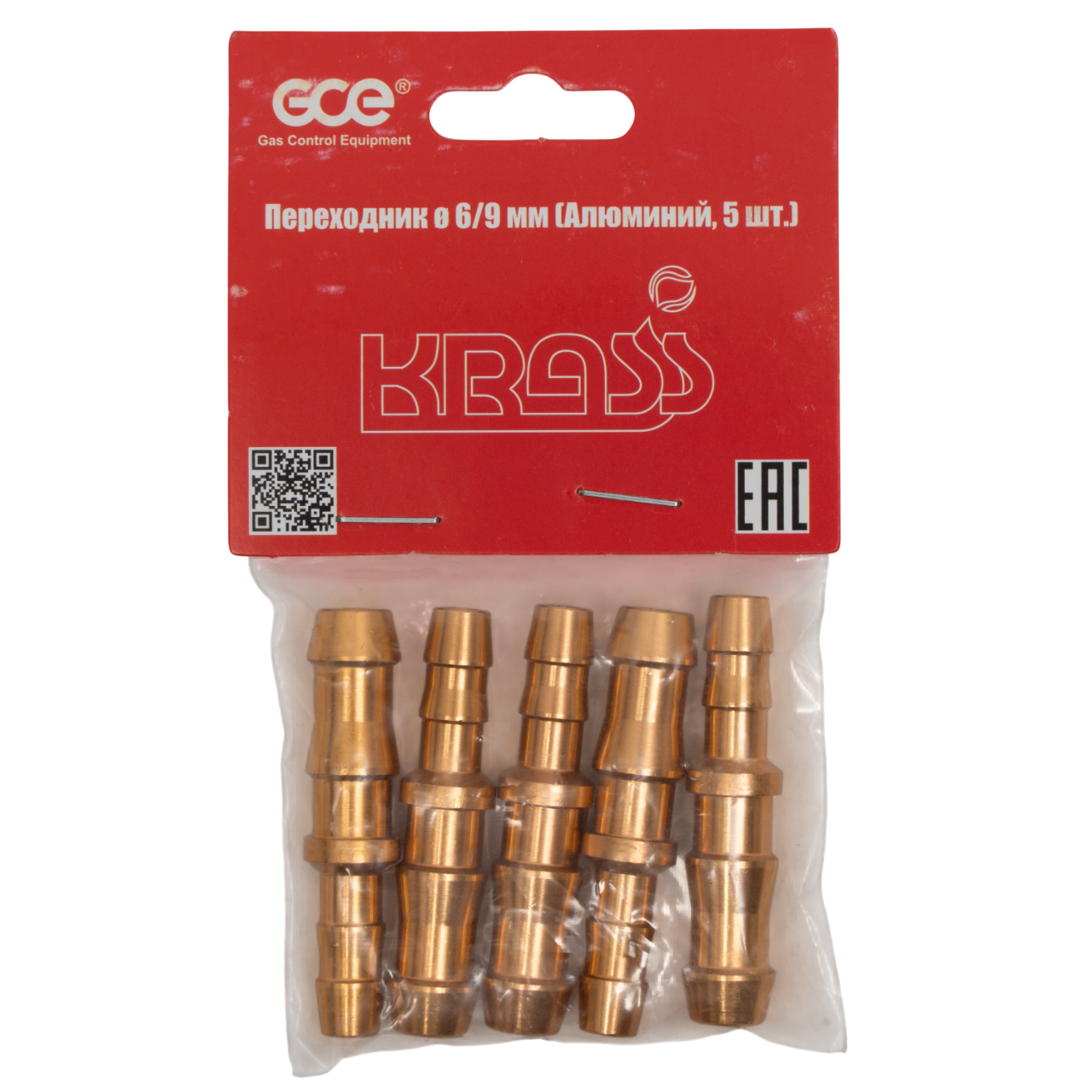 KRASS Переходник ф6/9 мм (2190595)