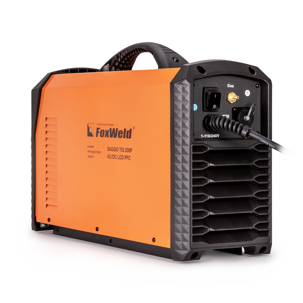 Foxweld Аргонодуговой аппарат SAGGIO TIG 205P AC/DC LCD PFC
