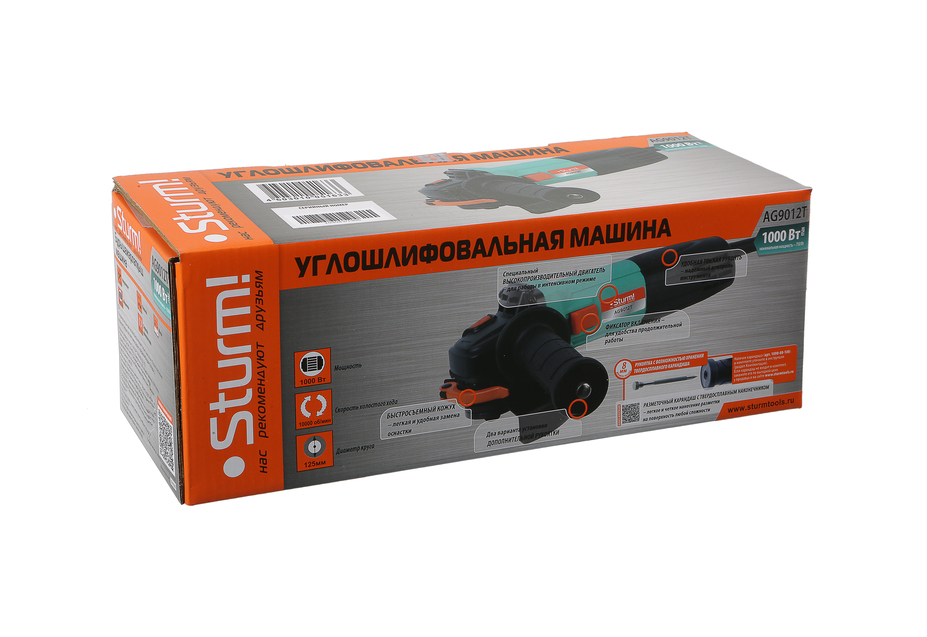 Sturm! Углошлифмашина (болгарка) AG9012T