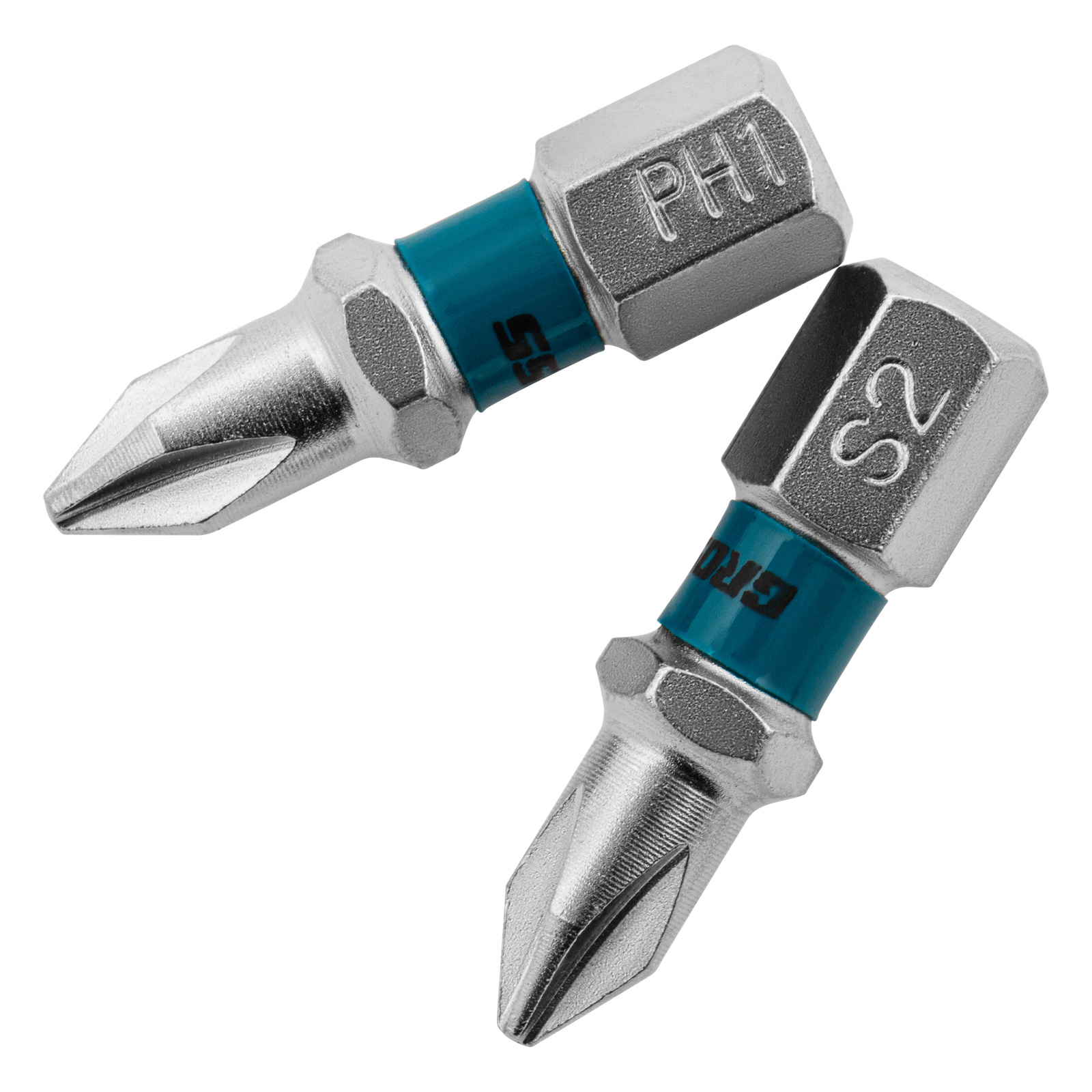 GROSS Биты Phillips (PH) (PH1×25 мм, 2 шт., 11349)