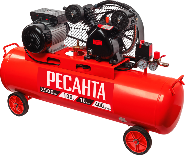 Ресанта Компрессор КП-100/400Р 74/7/5