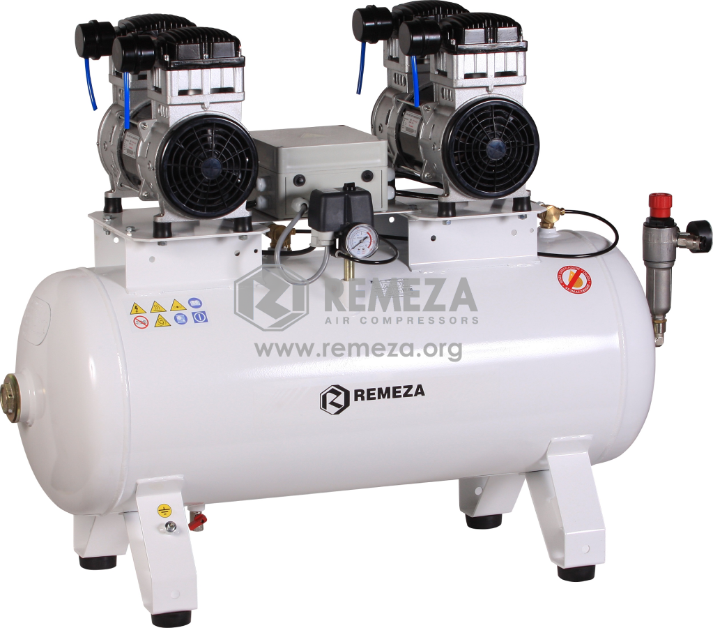 REMEZA Компрессор поршневой безмасляный СБ4-100.OLD15СТМ (3043970)