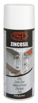 Siliconi Спрей антикоррозионный ZINCOSIL 400 цинковый