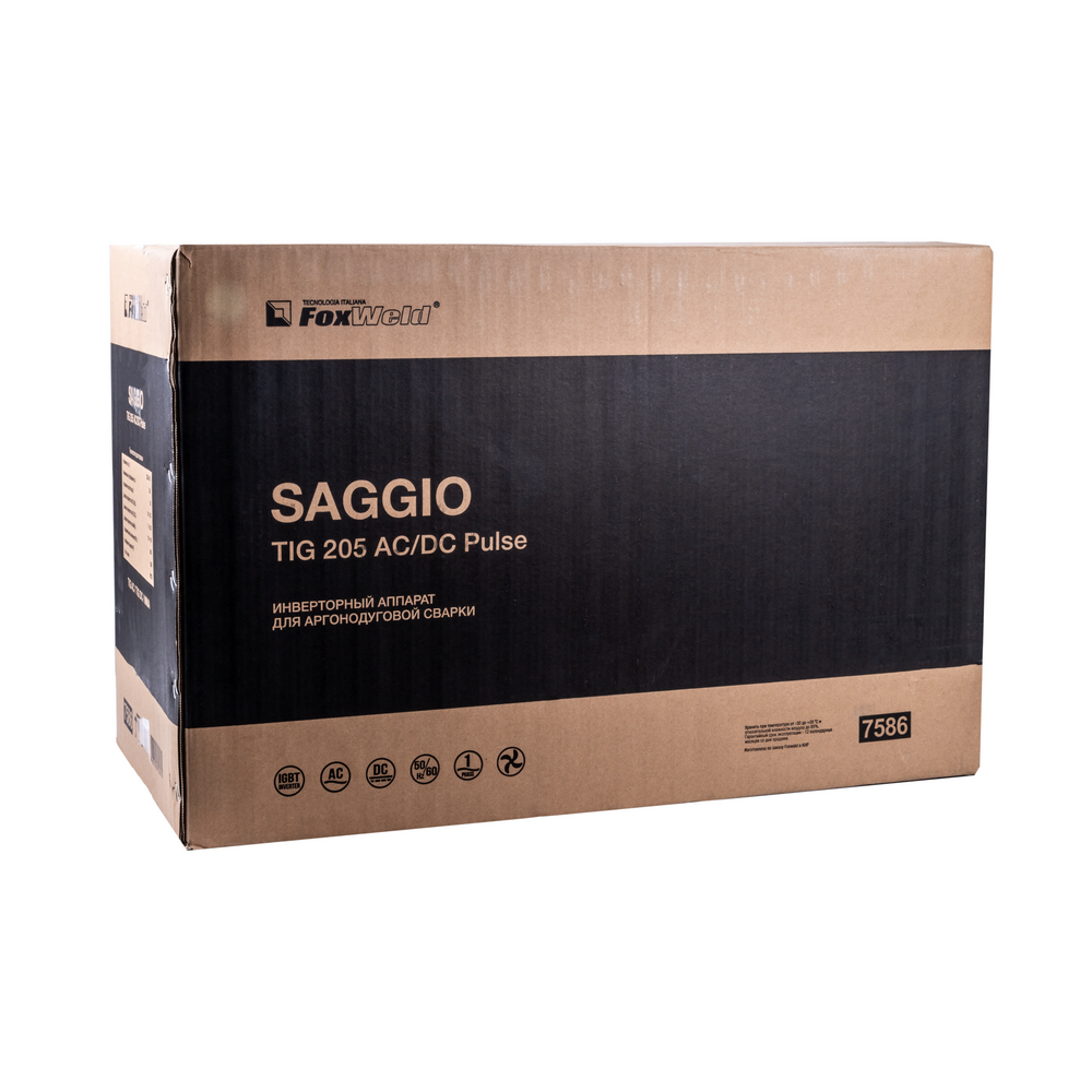 Foxweld Аргонодуговой аппарат SAGGIO TIG 205 AC/DC Pulse