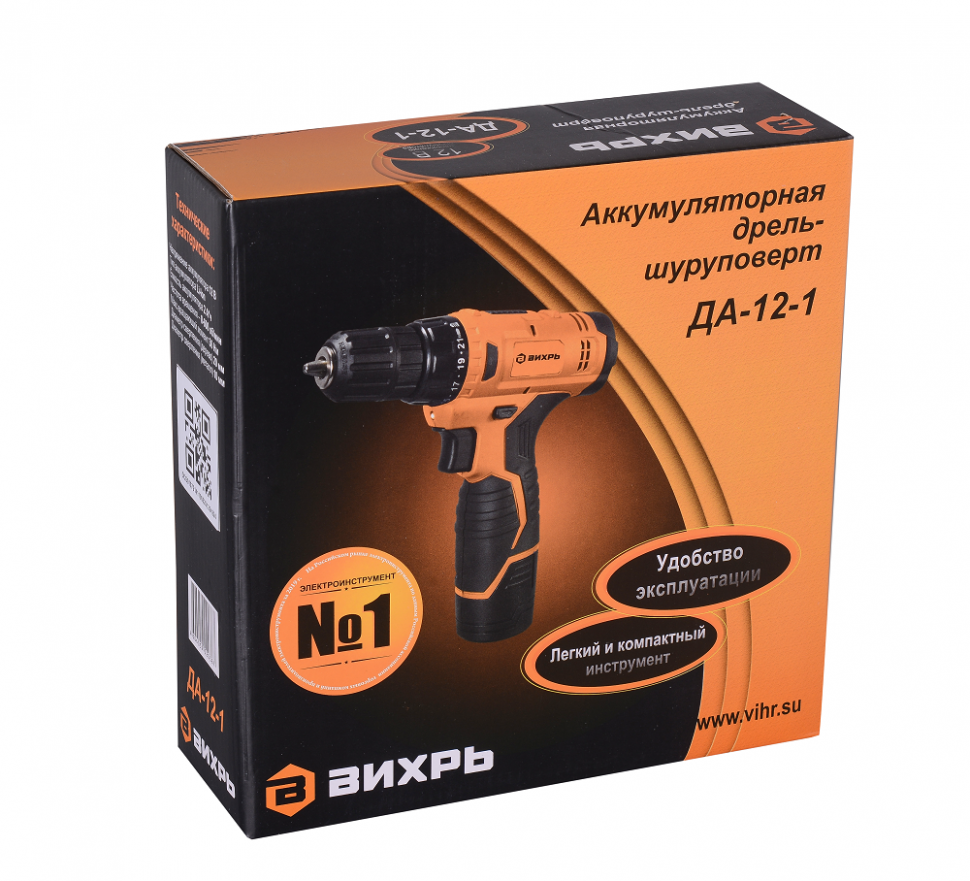 Вихрь Дрель-шуруповерт ДА-12-1