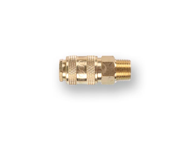 ECO Быстросъем «мама» на наружную резьбу (латунь, 3/8"M, AB-F/MT38)