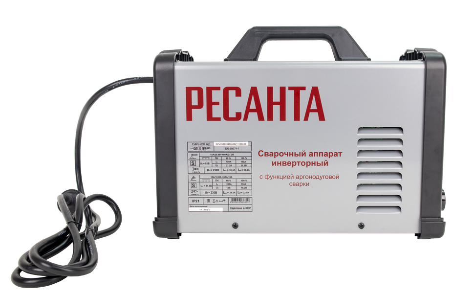Ресанта Аргонодуговой аппарат САИ-200АД DC